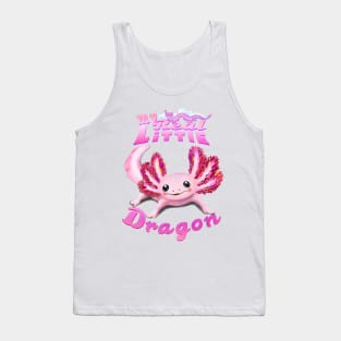 My Real Little Dragon Axolotl Tank Top